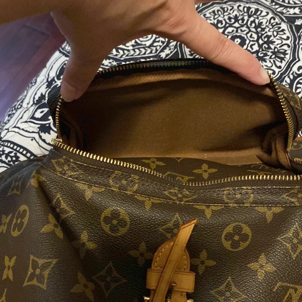 Louis Vuitton Montsouris Vintage GM Monogram Canvas Backpack - Picture 15 of 16